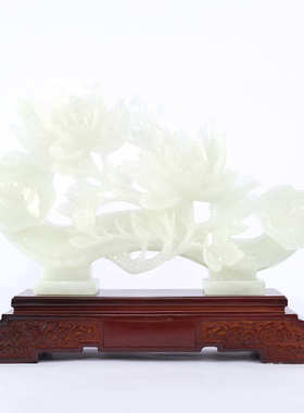 富贵如意莲花摆件乔迁家居客厅工艺品办公装饰开业工艺品厂家直销