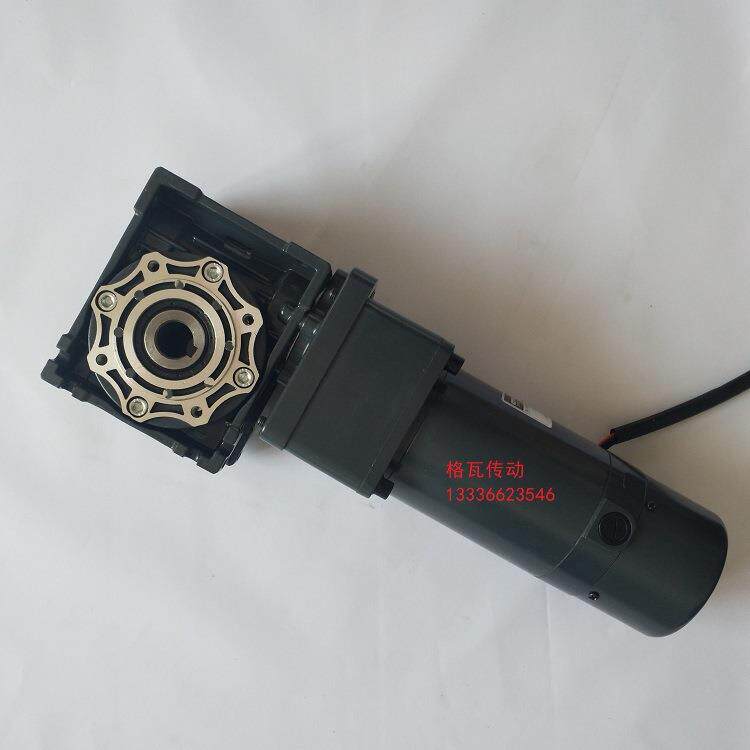 格瓦小型直流减速电机 移动式垃圾桶清洗机械 慢速24V减速电机