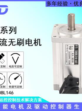 TD80BLS146大功率220V6000RPM1000W打磨抛光篆刻打孔雕刻机床电机
