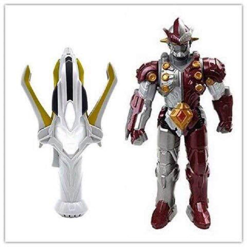 银河奥特玩具变身器召唤器银河火花人偶软胶怪兽维克特利