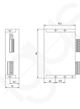 igs易格斯D+DLE-NEMA8驱动器Neu机ma23电套装