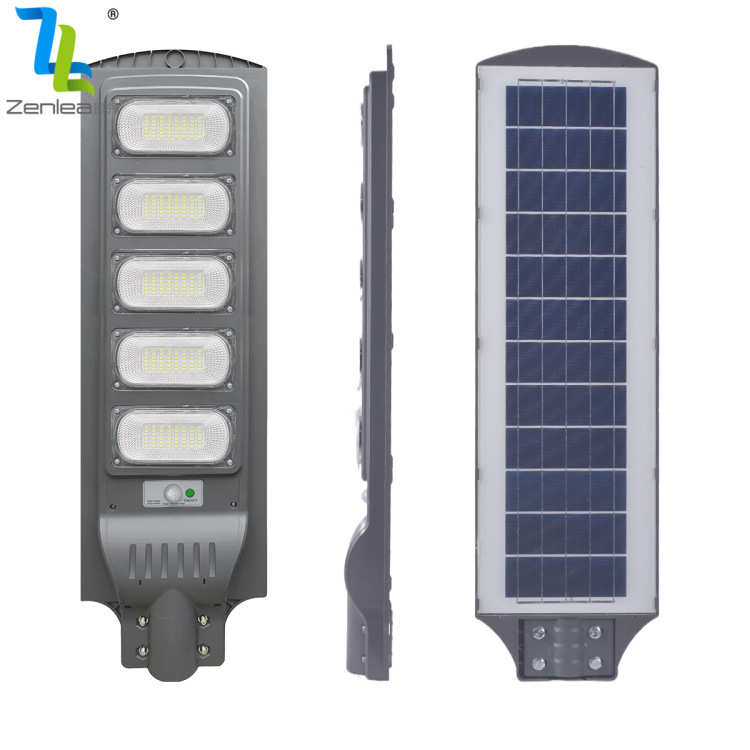 中山新款户外led智能防水ABS一体化太阳能路灯30W60W90W120W150W