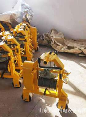 BYC—2型多功能搬运收轨车铁路线路铺设钢轨运输器多台一组作业