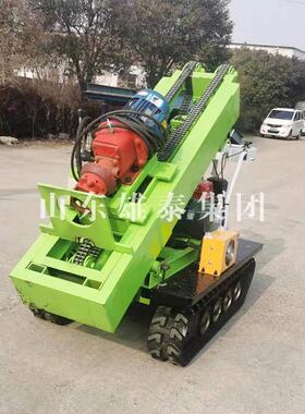 雄泰QK-100L型潜孔钻动工程打孔钻气动凿岩钻机电机履带潜孔钻车