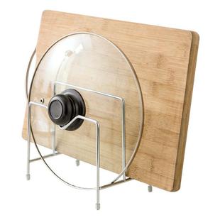 304不锈钢砧板架锅盖架一体锅盖托架菜板架子家用案板放置架台面