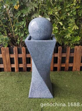 现货速发条型创意流水喷泉园林艺景公园室内户外庭院通用装饰-3