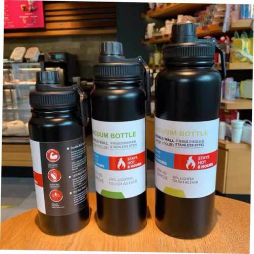 1000ml Water Bottle Keeps Cold Cool and Heat Stainless Steel