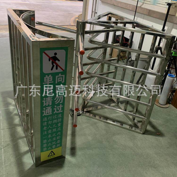地铁车站只出不进不锈钢门单向通行反向禁行引流导向通道转闸机