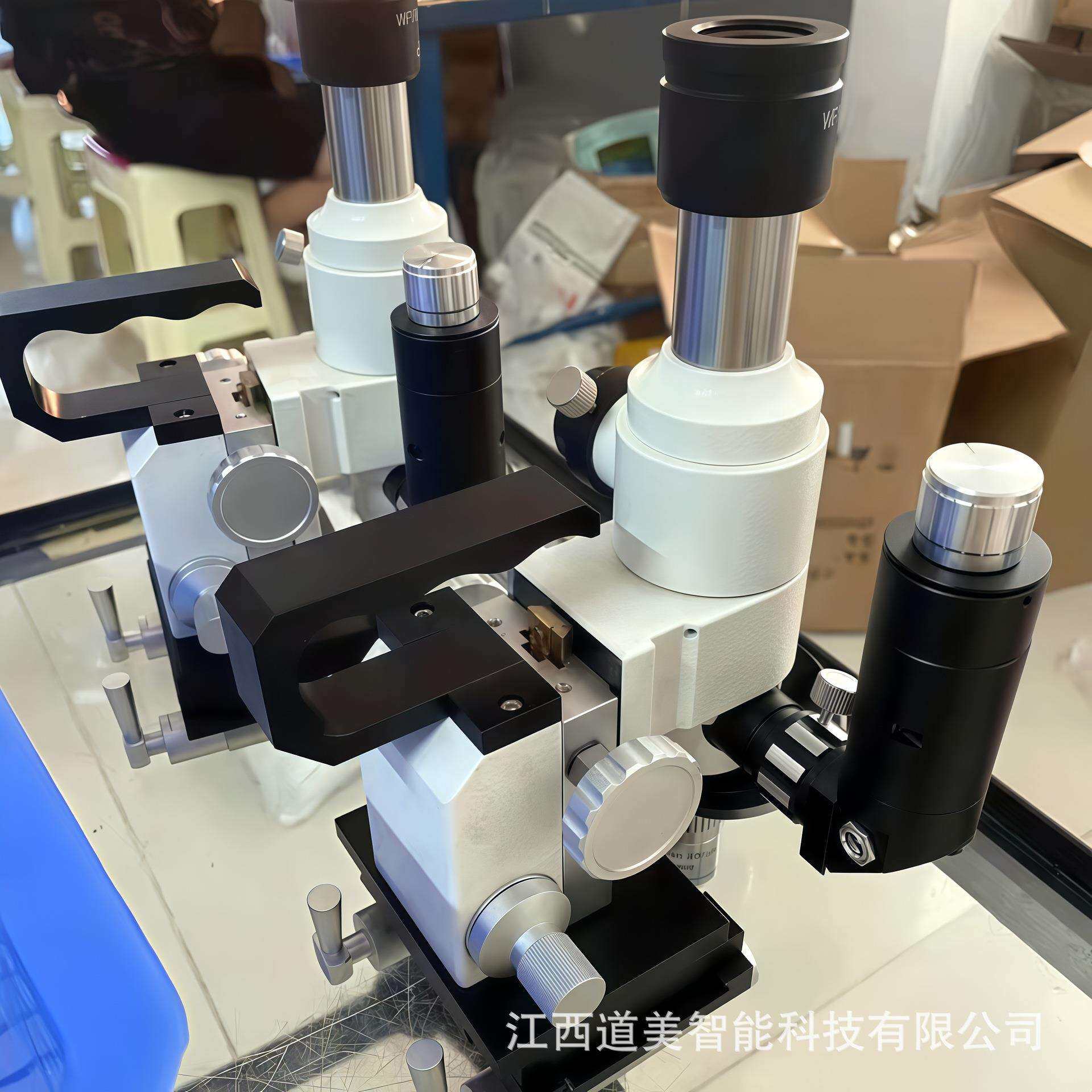 手提便携式多物镜现场金相显微镜V型磁吸座金属表面打磨分析材料
