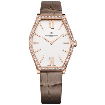 (可置换)公价195000[98新]江诗丹顿女表马耳他玫瑰金原钻25530