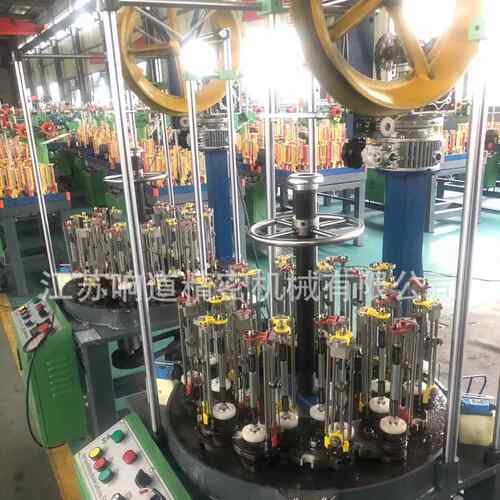高速XD115规机型XD15-214-48锭数高压钢丝管电编织机软精密子工业