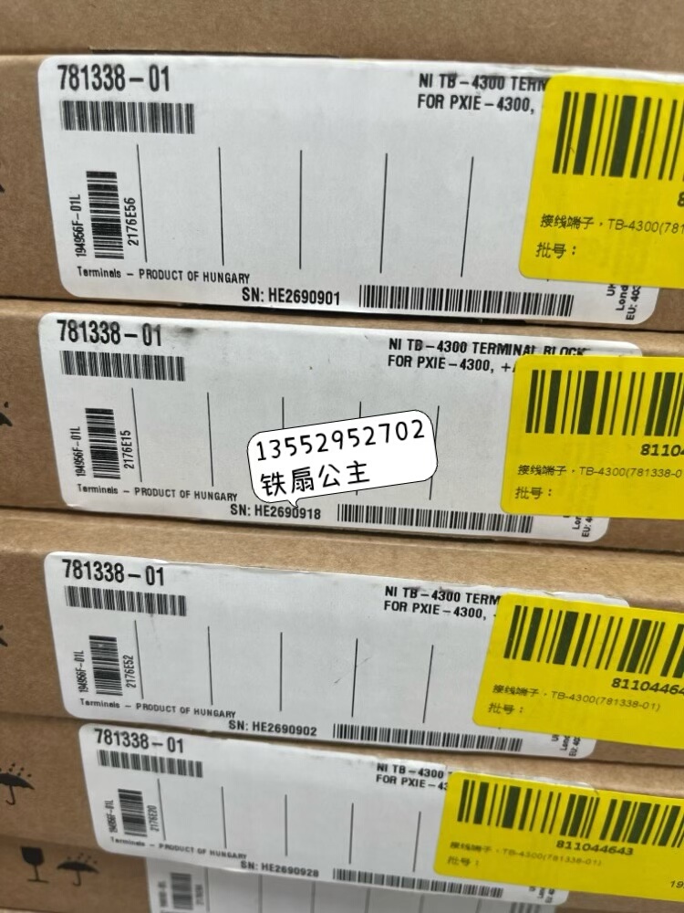 NI TB-4300  原装正品全新 781338-01