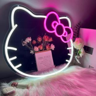 ed霓虹KBG灯跨境电发光造商型氛灯镜面霓虹灯广围告牌标志装 饰l灯