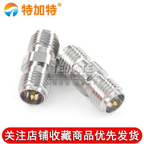 高频转接头连接器 RP-SMA-KK 外螺内针转外螺内针 DC-18G反极母头