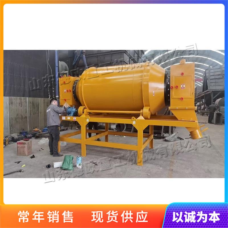 珍珠岩混合砂浆搅拌机 外墙保温抗裂砂浆生产设备 无轴滚筒拌匀机