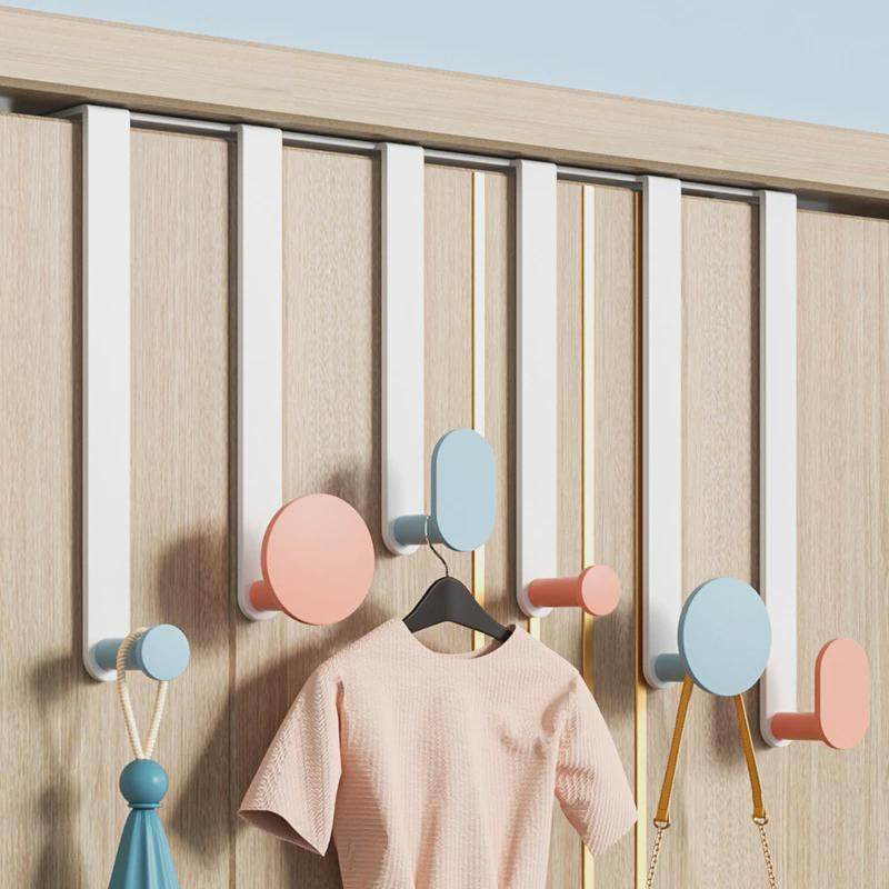 的挂衣61k3门背后钩挂钩后挂钩架打孔挂架免门上浴门卧室挂衣门上,家庭/个人清洁工具,粘钩,淘宝优惠券,粉丝福利购,淘宝优惠卷