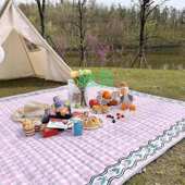 vsv户外野餐防水防潮垫郊游春游垫子便携加厚超轻可折叠草坪野炊