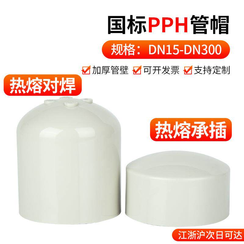 PPH管堵管帽PPR堵头热熔对焊PP塑料管件配件耐高温202532
