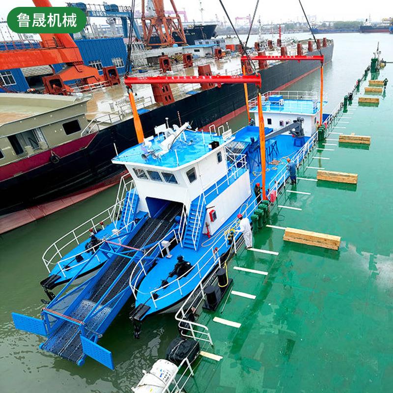 大型液压绞吸式挖泥船黑臭水体治理水库坝区清理河流疏浚工程设备
