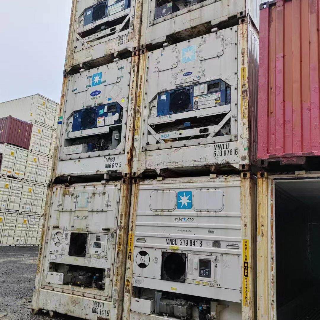 6米12米二手冷藏冷冻集装箱， 上海二手冷藏集装箱租售
