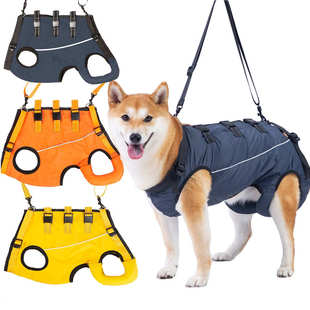 宠物辅助服高龄犬辅助带老狗前后腿无力护理带行走障碍康复服
