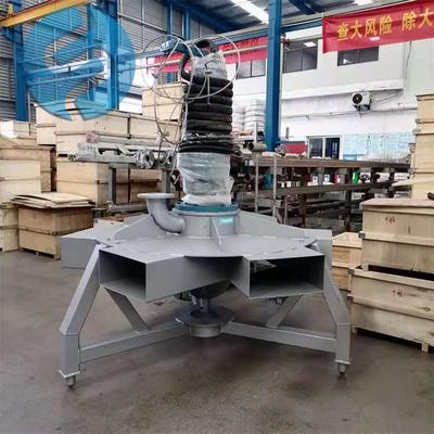 深水曝气搅拌两用机潜水电机曝气机南京兰江