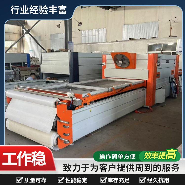 衣柜橱柜门板全自动真空覆膜机黑纸相框异型热转印机实木门吸塑机
