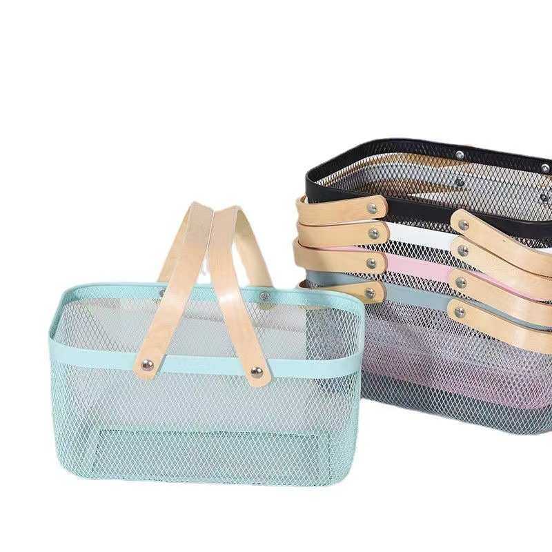 供应厨房铁艺水果篮蔬菜篮喷塑方篮厨房菜篮储物篮沥水蓝,收纳整理,其他收纳篮,淘宝优惠券,粉丝福利购,淘宝优惠卷