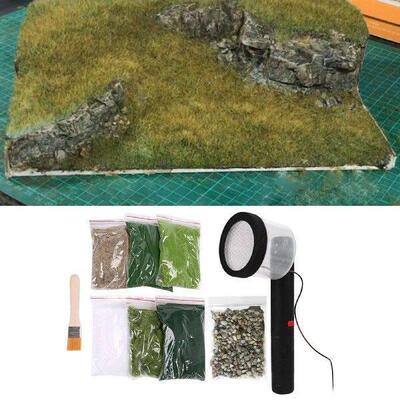 Portable Electrostatic Grass Planter Electrostatic Grass