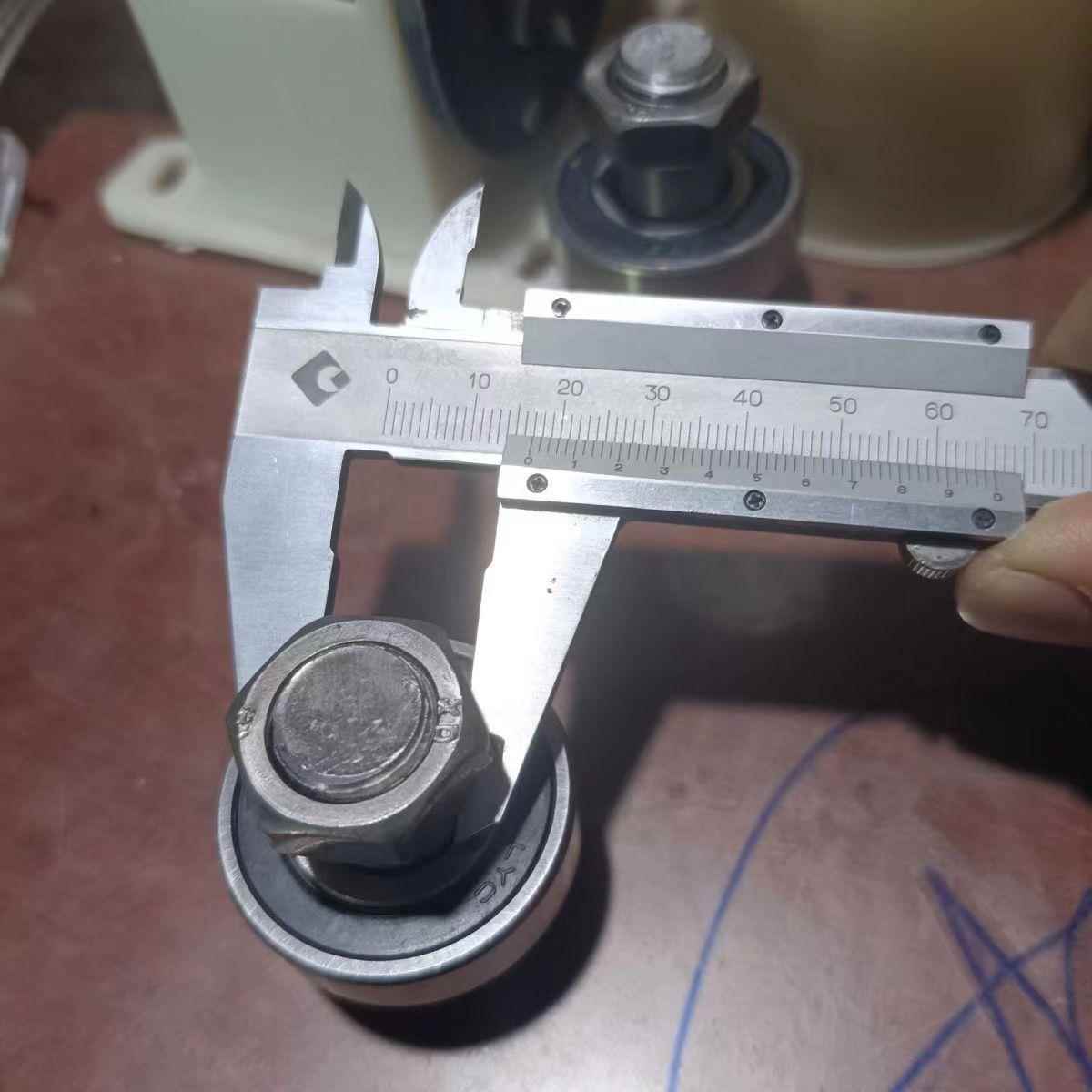小麦圆盘开沟器反正螺丝螺丝柱母播种机配件直径34圆盘用反丝螺母