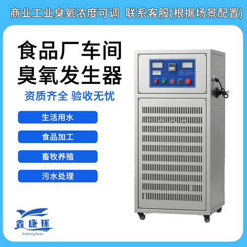 移动臭氧发生器水处理设备不锈钢水箱设备生活污水处理设备