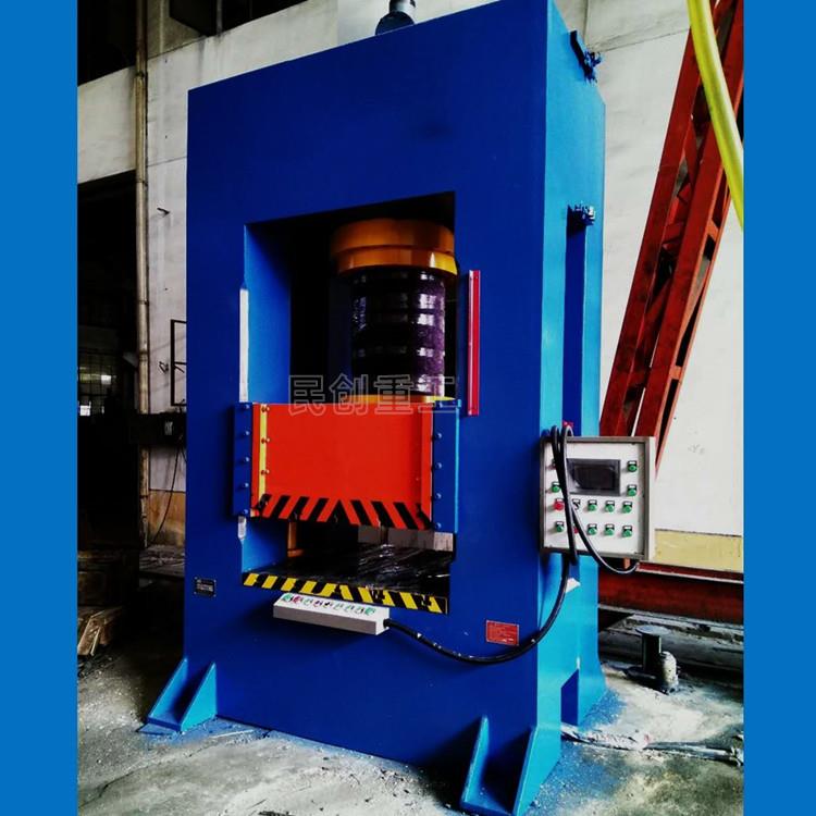 龙门框架式液压机新款100T校直整形机伺服油压机实体厂家价格优惠