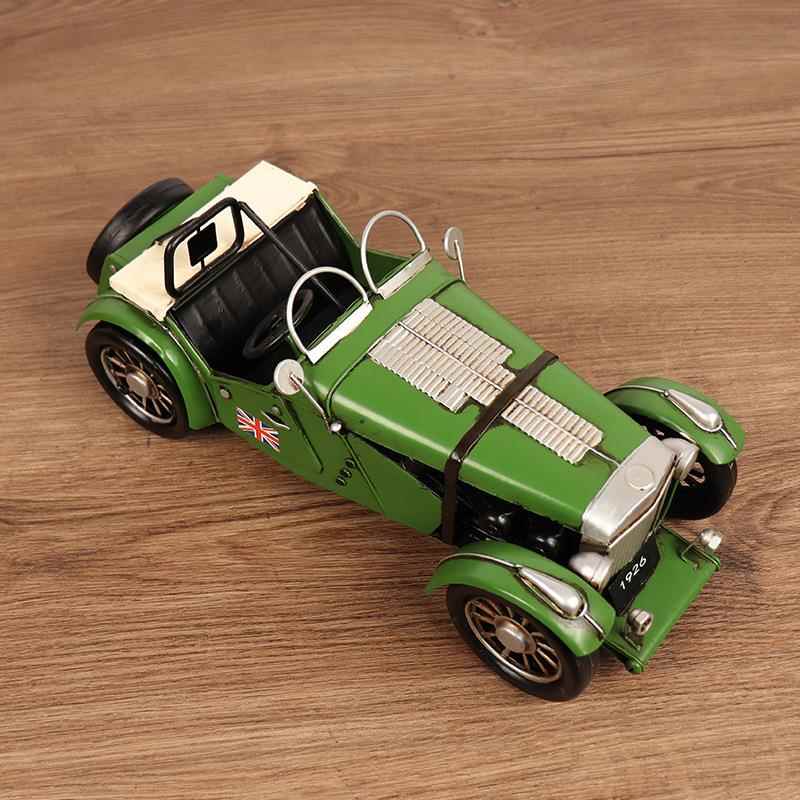 仿真名车MFDSG爵K3公窗路赛车模型铁艺工艺品怀旧汽摆件橱柜收藏