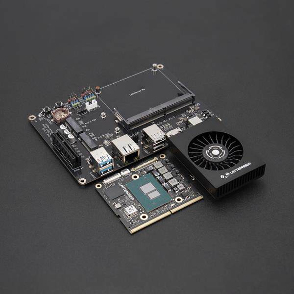 LattePanda Mu 拿铁熊猫微型x86计算模块评估套件 N100处理器