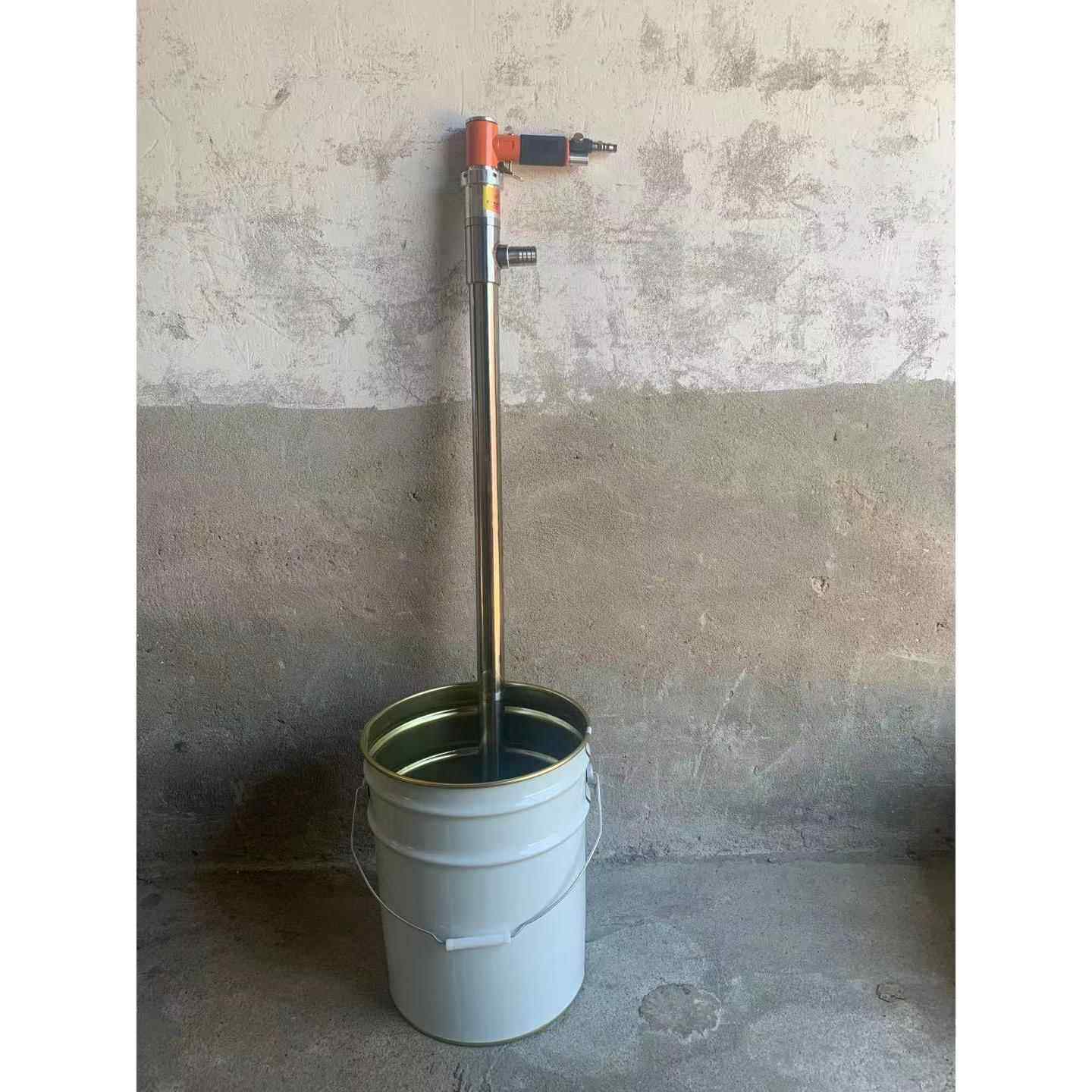 气动抽液泵耐酸碱吸排两用抽溶剂泵耐腐蚀化工泵防爆敞开式抽油泵