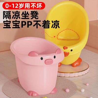 儿童泡到澡桶家用澡桶3612洗岁宝宝泡澡盆全到身浴桶小孩浴6704盆