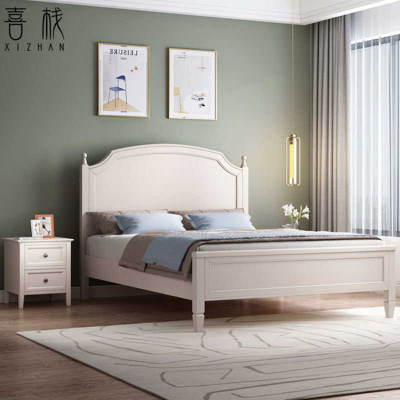 9qxc单人床实木1儿童35全1床床..美式白简约男孩5米公主2米1女孩.,居家日用,其它,淘宝优惠券,粉丝福利购,淘宝优惠卷