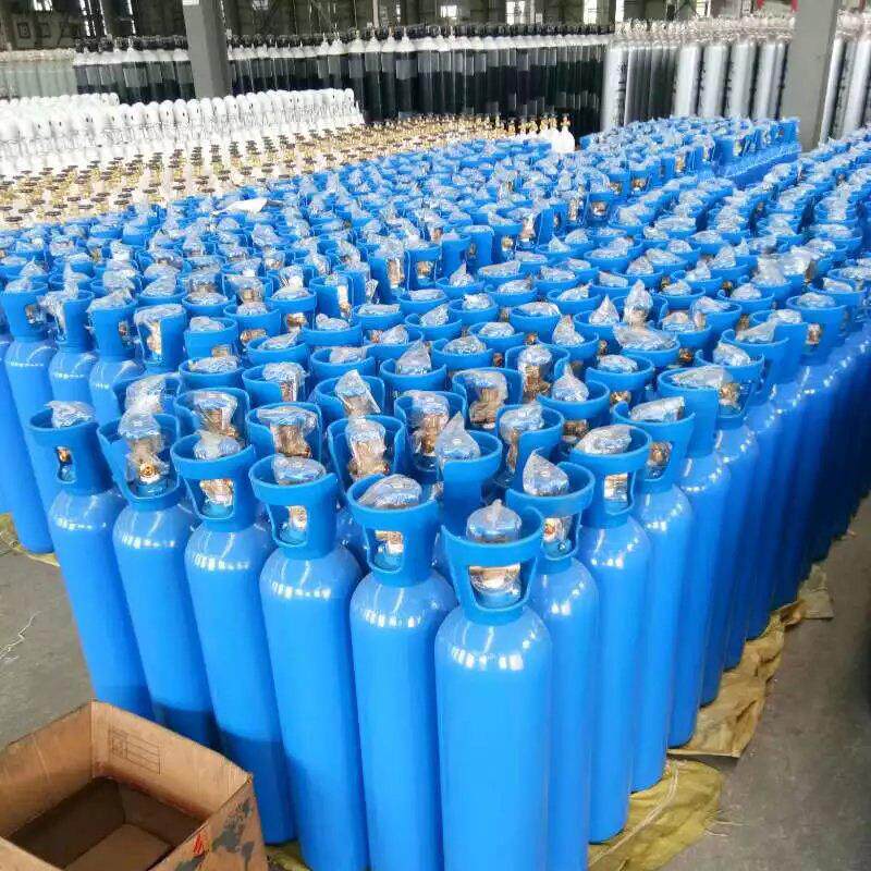 厂家10升氧气 工商业便携式小氧气压钢体氧气空