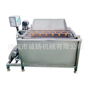 小型翻筐式果蔬气泡清洗机净菜加工多功能清洗机食品包装袋清洗机