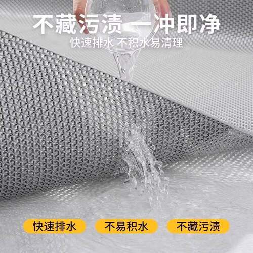 泳池防滑垫商用厨房地垫户外走廊过道卫生间脚垫疏水镂空网格垫厚