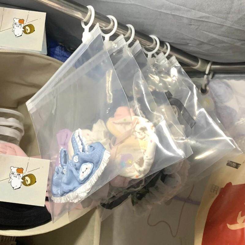 棉花娃娃衣服假发收纳防尘袋20cm八分bjd娃衣裙子小配件收纳袋