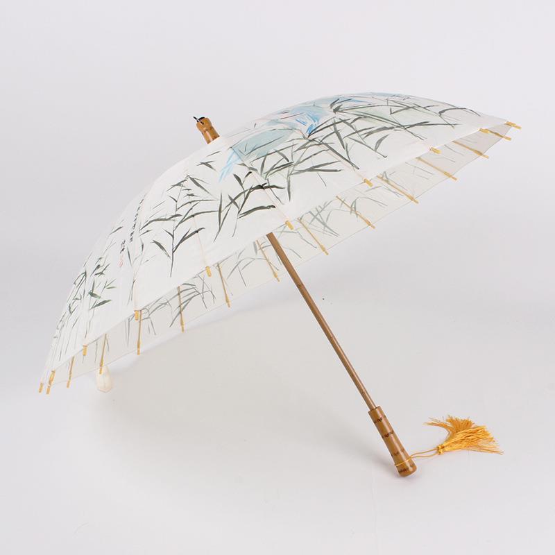 24骨古风雨伞 雪景拍摄伞 复古汉服古装配套拍照雨伞 景区应景伞