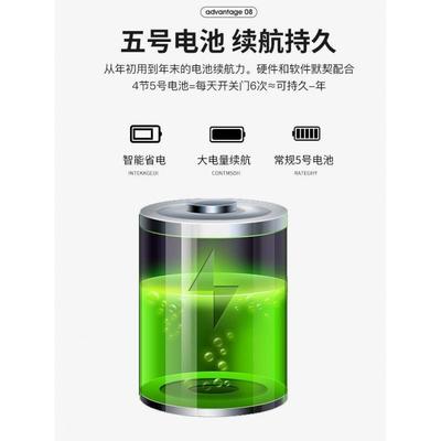 半自动指锁智1能锁通纹用型密码门锁电子锁磁卡感锁家用防应盗门