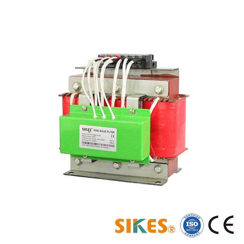 正弦波滤波器用于解决马达发热，噪音，烧马达等 1.5kw 3A 380V