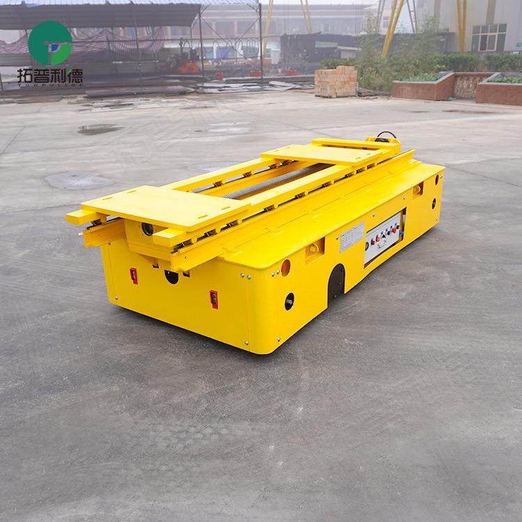 料框货架电平运输车 无轨胶动轮电动平板 蓄电池供NQW电电动板车