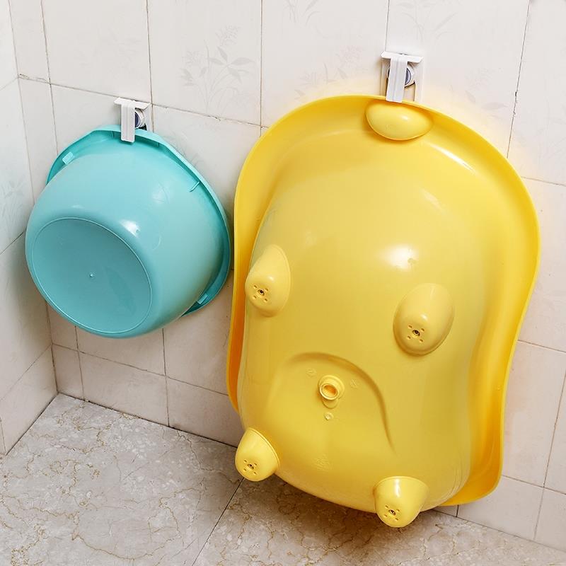 韩国dehub卫生间吸盘式挂洗脸盆挂钩墙壁挂式洗澡盆无痕免钉夹子