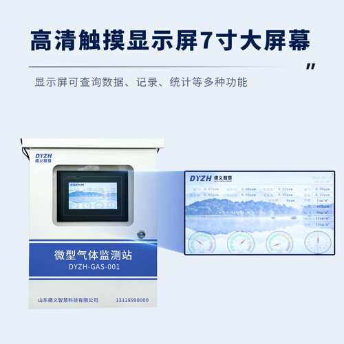 j8微型空气质量监测仪四气监测站气体检测空气两尘在线气体功能g3