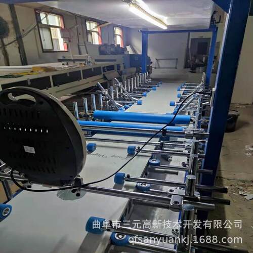 肤感木饰面板覆机 踢脚线门框线墙覆机 300型P包UR300型热熔胶膜
