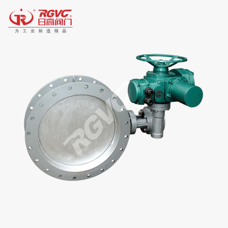 电动通风蝶阀ZD941S-1电动耐磨尘气蝶阀高温烟气尘气蝶阀报价