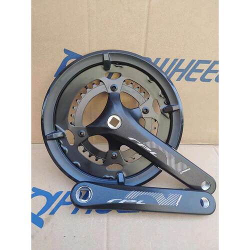 台湾浩盟PROWHEEL公路车自行车牙盘轮盘方孔50 34齿8 9 10 速RPL